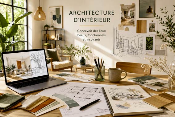 Atelier découverte des fondamentaux de l'architecture d'intérieur - Haute-Savoie